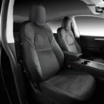 Alcantara Custom Fit All-Inclusive Seat Cover for New Tesla Model Y Juniper 2025+
