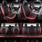 All Inclusive Custom Fit Leather Seat Cover 02 for Ford F-150 F-250 F-350 F-450 - Afbeelding 7