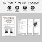 Custom Fit Leather Seat Covers for Ford Mustang Coupe Hardtop-Front & Rear Seat Protector – Image 10