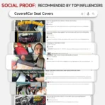 Custom Fit Leather Seat Covers for Ford Mustang Coupe Hardtop-Front & Rear Seat Protector – Image 12