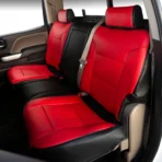 Custom Fit Leather Seat Covers for Chevy Chevrolet Silverado 1500 2500 3500HD Pick-up Truck-Front & Rear Seat Protector 01 - immagine 12