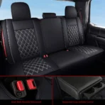 All Inclusive Custom Fit Leather Seat Cover 01 for Ford F-150 F-250 F-350 F-450 - Image 4