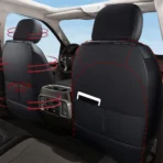 All Inclusive Custom Fit Leather Seat Cover 05 for Ford F-150 F-250 F-350 F-450 - Bild 2