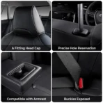 Custom Fit Toyota Rav4 Leather Seat Cover All Inclusive Seat Cover 01 - Bild 3