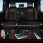 All Inclusive Custom Fit Leather Seat Cover 05 for Ford F-150 F-250 F-350 F-450 - Bild 3