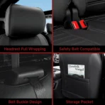 All Inclusive Custom Fit Leather Seat Cover 06 for Ford F-150 F-250 F-350 F-450 - Image 5