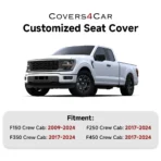 All Inclusive Custom Fit Leather Seat Cover 05 for Ford F-150 F-250 F-350 F-450 - Bild 7