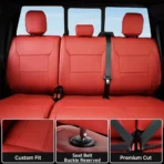 All Inclusive Custom Fit Leather Seat Cover 08 for Ford F-150 F-250 F-350 F-450 - Billede 5