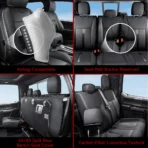 All Inclusive Custom Fit Leather Seat Cover 14 for Ford F-150 F-250 F-350 F-450 – Image 5