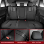 Custom Fit Toyota Rav4 Leather Seat Cover All Inclusive Seat Cover 04 - immagine 5
