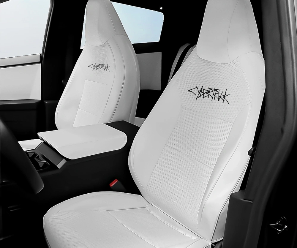 Tesla Cybertruck Interior Made Better with Nappa Leather Seat Covers