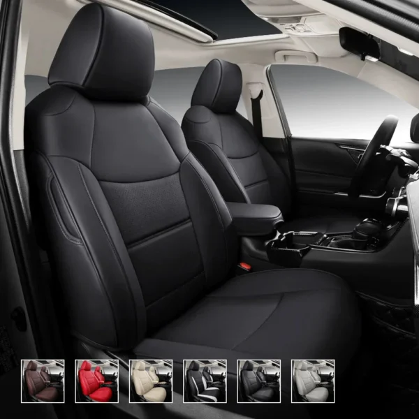 Custom Fit Toyota Rav4 Leather Seat Cover All Inclusive Seat Cover 01