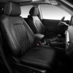 Custom Fit Premium Leather Car Seat Covers for Honda CR-V CRV-Front & Rear Seat Protector Luxury Stitching 02