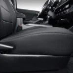Custom Fit Premium Leather Car Seat Covers for Toyota Tacoma-Front & Rear Seat Protector 02 Horizontal Stripes - Image 3