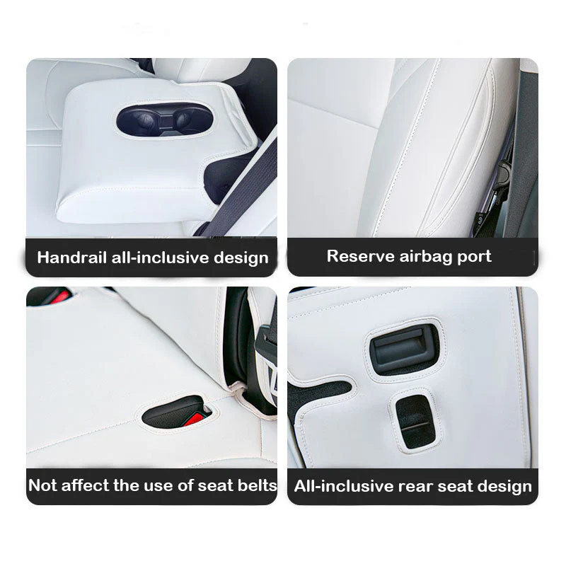 02 Custom Fit All-Inclusive Seat Cover for Tesla Model 3/Y - Image 7
