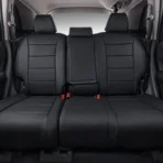 Custom Fit Premium Leather Car Seat Covers for Honda HRV-Front & Rear Seat Protector Horizontal Stripes 02 - Billede 4