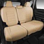 Custom Fit Premium Leather Car Seat Covers for Honda CR-V CRV-Front & Rear Seat Protector Horizontal Stripes 01 - Image 13