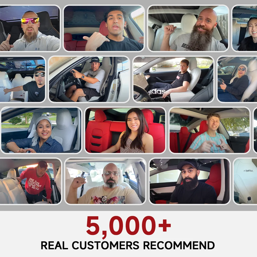 12 Custom Fit All-Inclusive Seat Cover for Tesla Model 3/Y - Image 12