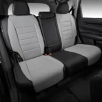 Custom Fit Premium Leather Car Seat Covers for Honda CR-V CRV-Front & Rear Seat Protector Horizontal Stripes 01 - Image 14