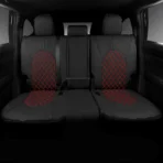 Custom Fit Premium Leather Car Seat Covers for Toyota Highlander Grand Highlander 2nd Row Captain Chairs 2nd Row 40/60 Split-Front & Rear Seat Protector Diamond Pattern 02 - Bild 16