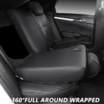 Custom Fit Premium Leather Car Seat Covers for Honda Civic-Front & Rear Seat Protector 01 - Afbeelding 5