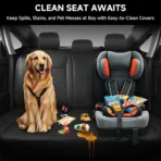 Custom Fit Premium Leather Car Seat Covers for Honda Civic-Front & Rear Seat Protector Diamond Stitching 02 – Image 4