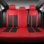Custom Fit Premium Leather Car Seat Covers for Honda Civic-Front & Rear Seat Protector Diamond Stitching 02 – Image 11