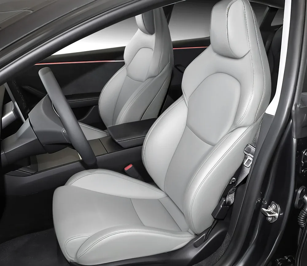 Fabric vs Leather Tesla Y Seat Covers: Find Out Which One Lasts Longer