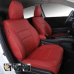 Custom Fit Premium Leather Car Seat Covers for Honda HRV-Front & Rear Seat Protector 01