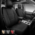 Custom Fit Premium Leather Car Seat Covers for Jeep Grand Cherokee-Front & Rear Seat Protector 01