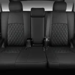 Custom Fit Premium Leather Car Seat Covers for Toyota 4Runner-Front & Rear Seat Protector Horizontal Stripes Diamond Pattern 03 - Afbeelding 13