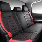 Custom Fit Premium Leather Car Seat Covers for Toyota Tundra-Front & Rear Seat Protector Diamond Pattern 03 - Image 2