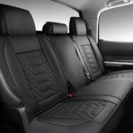 Custom Fit Premium Leather Car Seat Covers for Toyota Tundra-Front & Rear Seat Protector Diamond Pattern 03 - Image 10