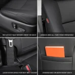 Custom Fit Premium Leather Car Seat Covers for Toyota 4Runner-Front & Rear Seat Protector Horizontal Stripes 02 - Image 6
