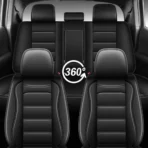 Custom Fit Seat Covers for Ford Ranger Pick-up Truck-Front & Rear Seat Protector Horizontal Stripes 01 - immagine 4