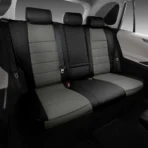 Custom Fit Premium Leather Car Seat Covers for Toyota Corolla-Front & Rear Seat Protector 02 Horizontal Stripes - Kuva 8