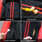 Custom Fit Seat Covers for Chevrolet Chevy Colorado GMC Canyon Pick-up Truck-Front & Rear Seat Protector 02 - immagine 7