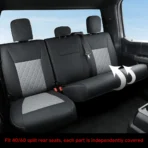 Custom Fit Seat Covers for Dodge Ram 1500 2500 3500 HD Pick-up Truck Crew Quad Mega Cab-Front & Rear Seat Protector 05 - Image 5