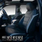 Custom Fit Premium Leather Car Seat Covers for Ford F-150 Raptor Pick-up Truck-Front & Rear Seat Protector 01