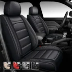 Custom Fit Seat Covers for Ford Ranger Pick-up Truck-Front & Rear Seat Protector Horizontal Stripes 01