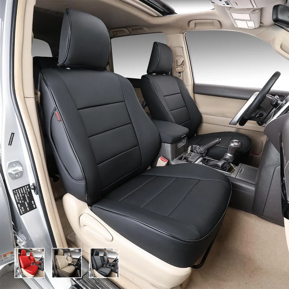 neu_01 Custom Fit Premium Leather Car Seat Covers for Toyota 4Runner-Front & Rear Seat Protector 01 - Bild 1
