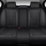 Premium Leather Car Seat Covers for Cars, SUVs & Trucks – Front & Rear Seat Protector, Custom Fit Design – Luxury Style 38 - Image 3