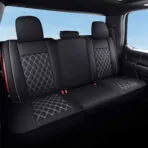 Custom Fit Seat Covers for Dodge Ram 1500 2500 3500 HD Pick-up Truck Crew Quad Mega Cab-Front & Rear Seat Protector Color-blocking Style 15 - Kuva 3