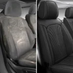 Premium Leather Car Seat Covers for Cars, SUVs & Trucks – Front & Rear Seat Protector, Custom Fit Design – Luxury Style 38 - Image 6