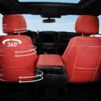 Custom Fit Seat Covers for Dodge Ram 1500 2500 3500 HD Pick-up Truck Crew Quad Mega Cab-Front & Rear Seat Protector 12 - Bild 2