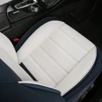 Premium Leather Car Seat Covers for Cars, SUVs & Trucks – Front & Rear Seat Protector, Custom Fit Design – New Horizontal Stripes 39 - Image 2