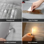 Premium Leather Car Seat Covers for Cars, SUVs & Trucks – Front & Rear Seat Protector, Custom Fit Design – Horizontal Diamond Pattern 33 - Bild 6