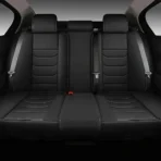 Premium Leather Car Seat Covers for Cars, SUVs & Trucks – Front & Rear Seat Protector, Custom Fit Design – Horizontal Stripes 35 - immagine 3