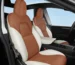 Coffee Spills and City Driving: Easy to Clean Leather Seat Covers That Work for Tesla Model 3
