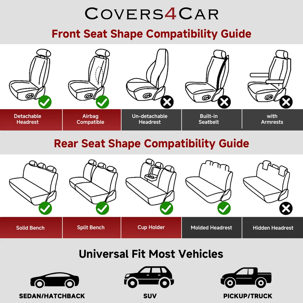 Covers4Car Premium Leather Car Seat Cover Fitment Tips
